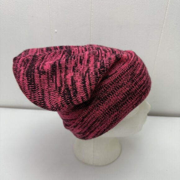 Victorias Secret PINK Beanie Hat Winter Cap Black Dog Knit - Picture 6 of 10